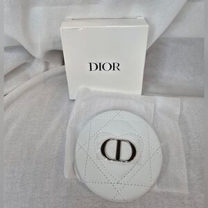 Dior White Canage Double Sided Mirror